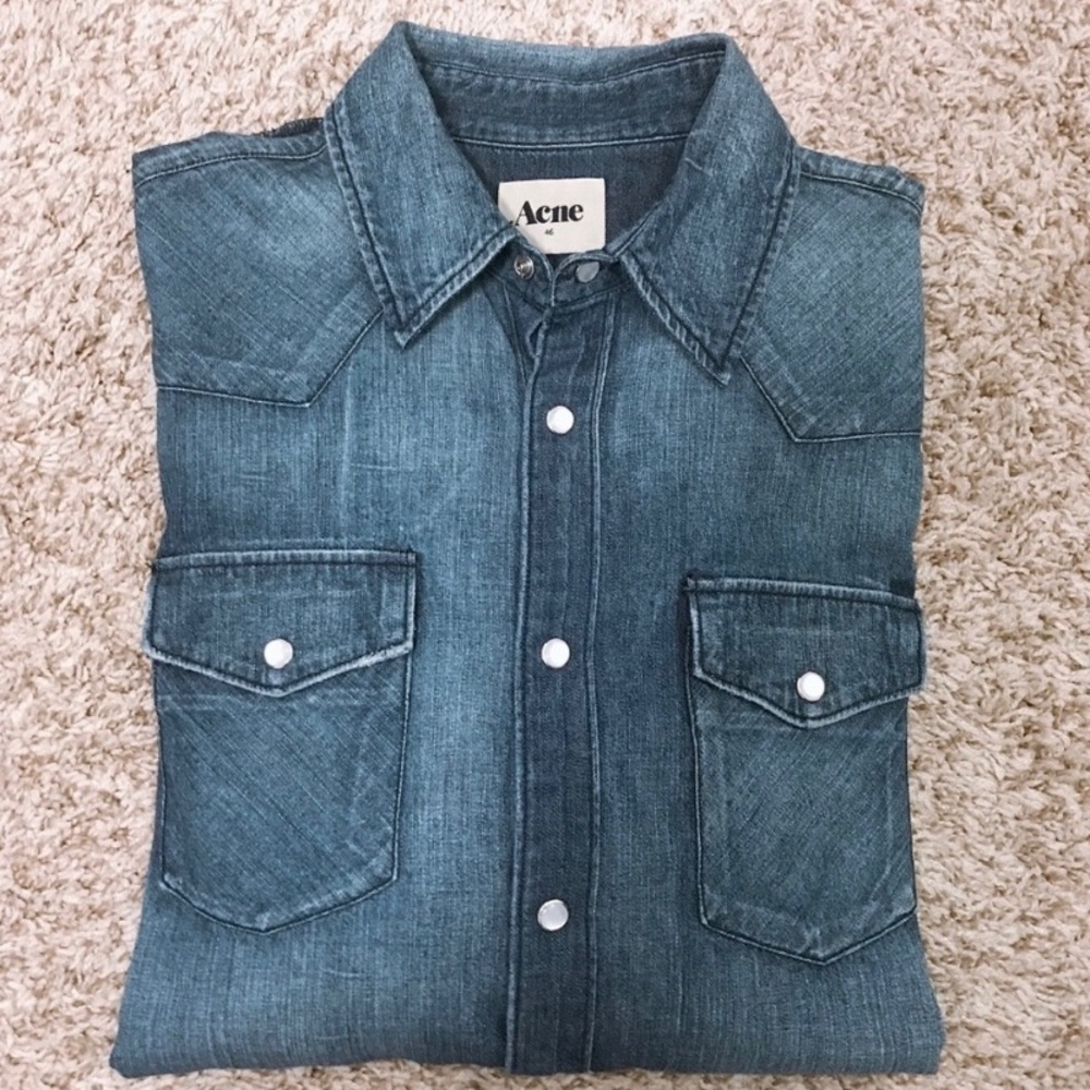 Acne Studios Texas A/W 2011 Western Denim Shirt